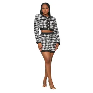 3 Pieces Bodycon Mini Set
