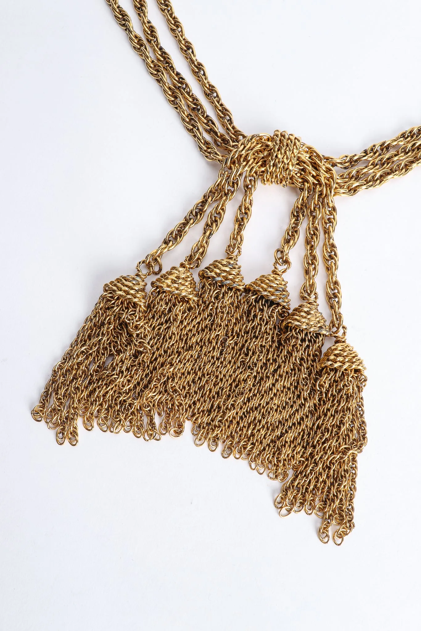 7-Tassel Chain Belt