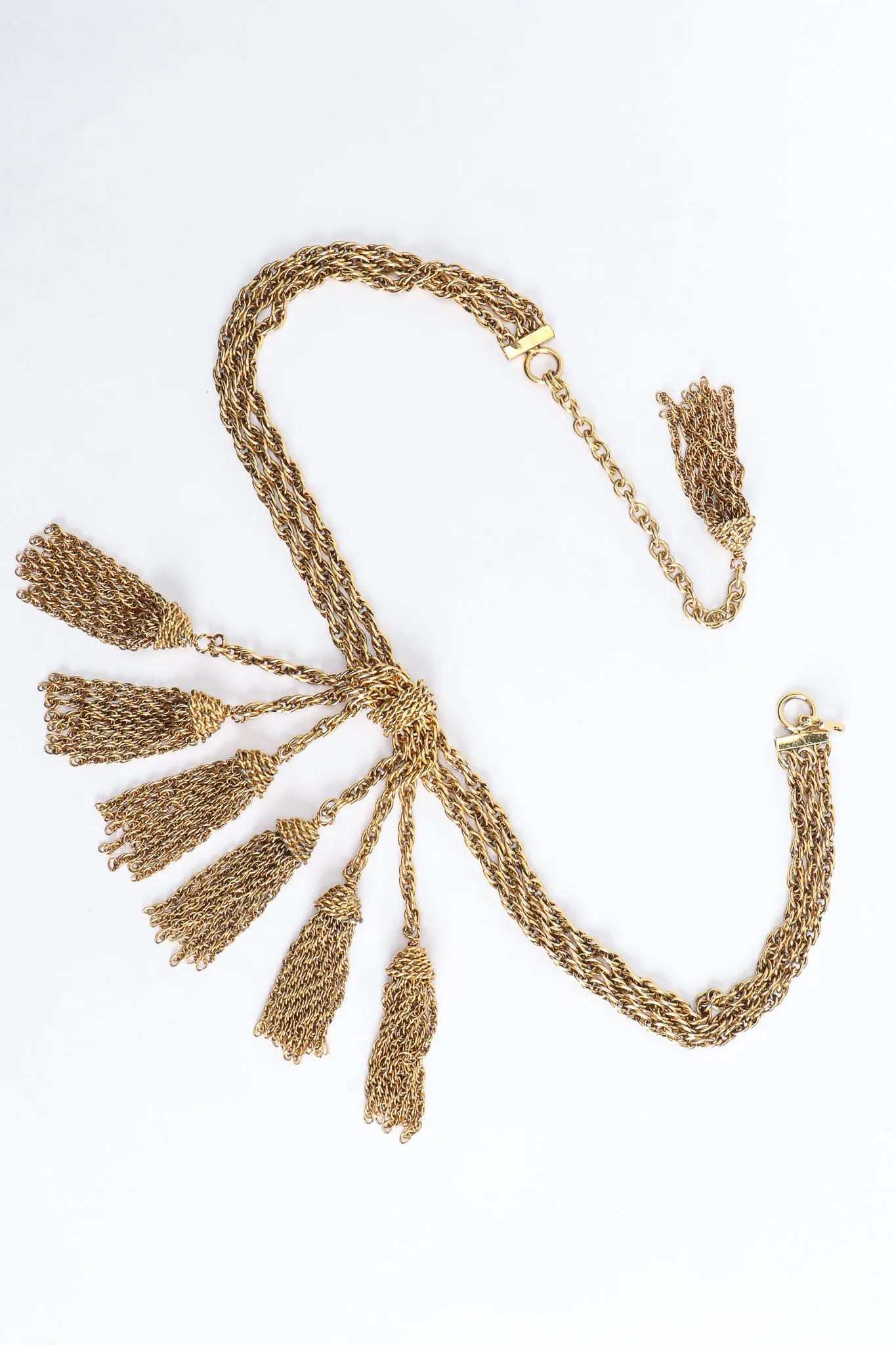 7-Tassel Chain Belt