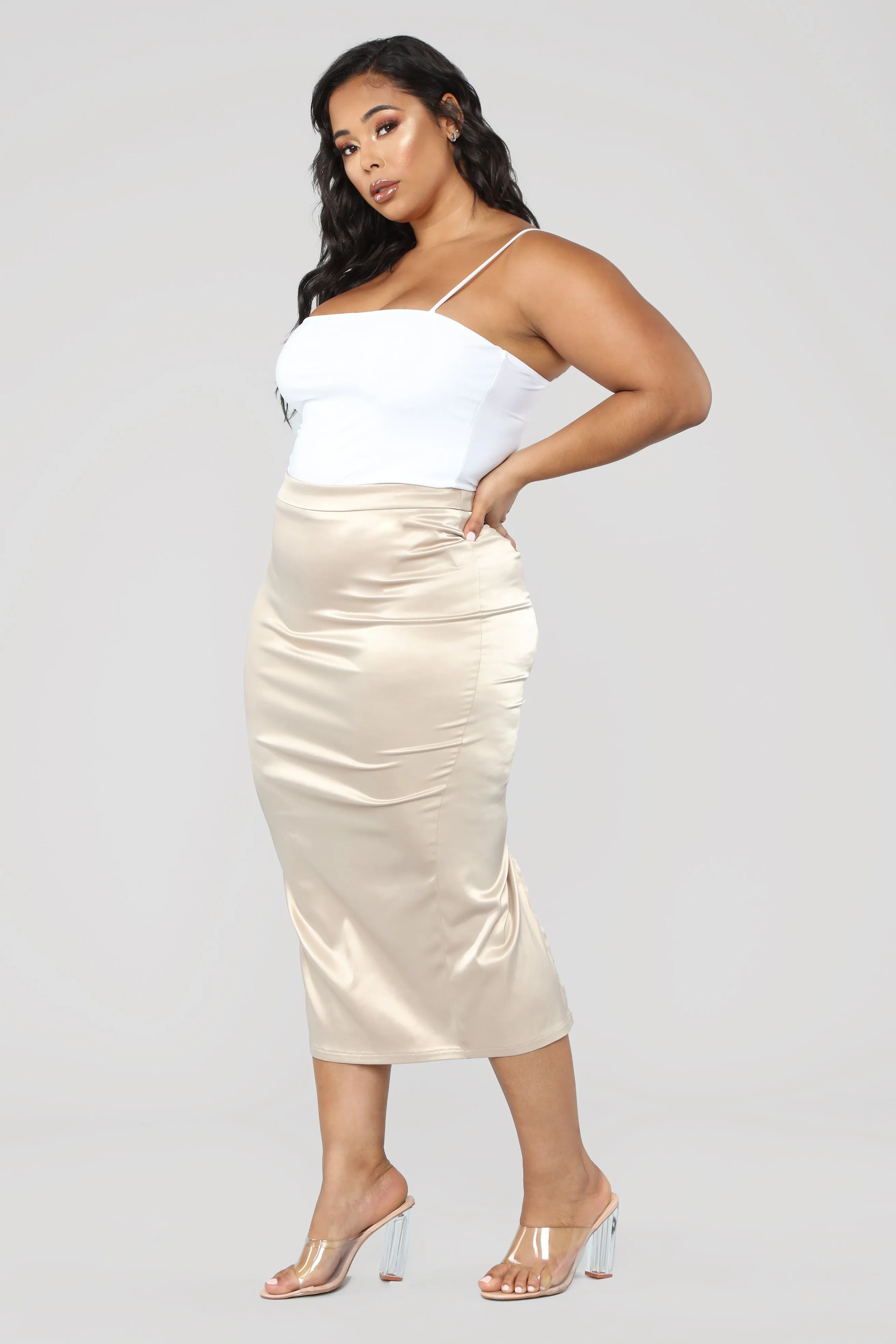 Across The Galaxy Skirt - Mocha