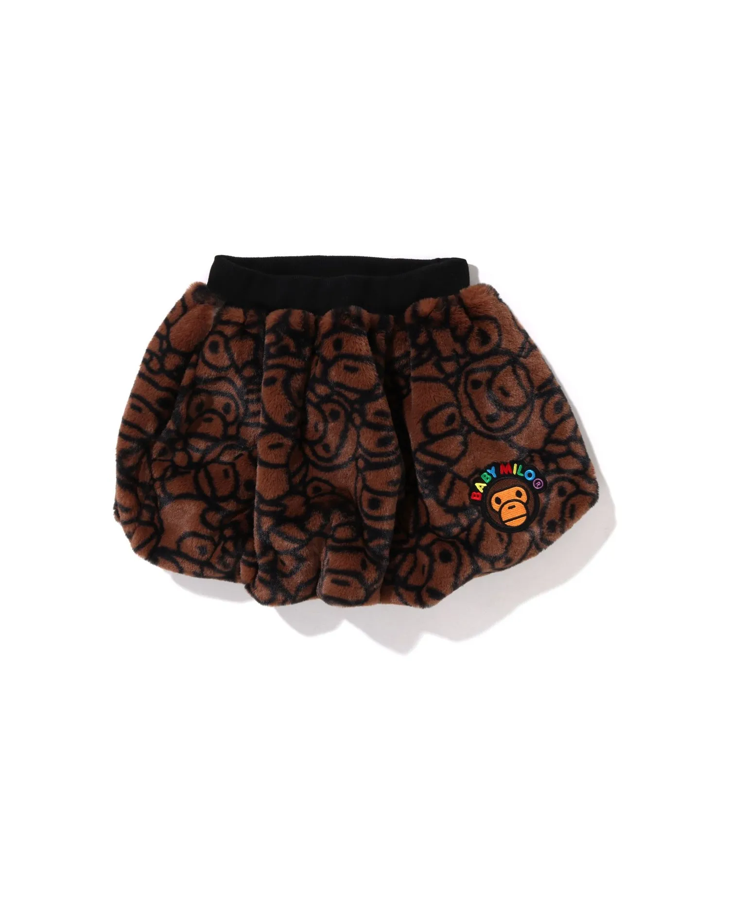 All Baby Milo Faux Fur Balloon Skirt
