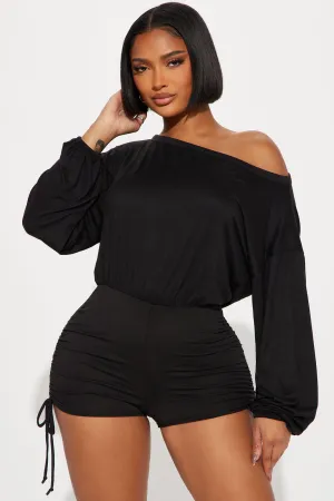 Always Casual Romper - Black
