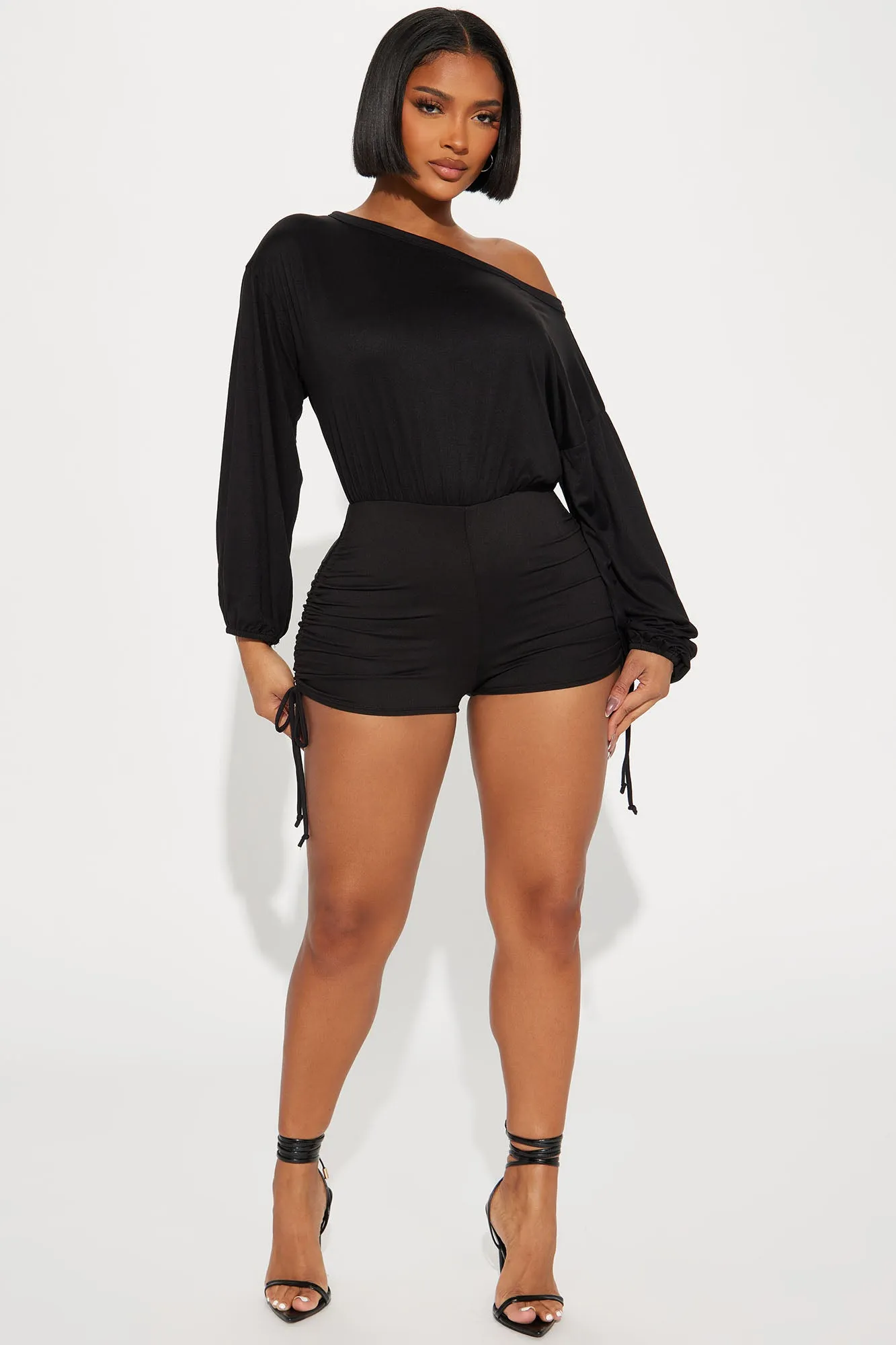 Always Casual Romper - Black