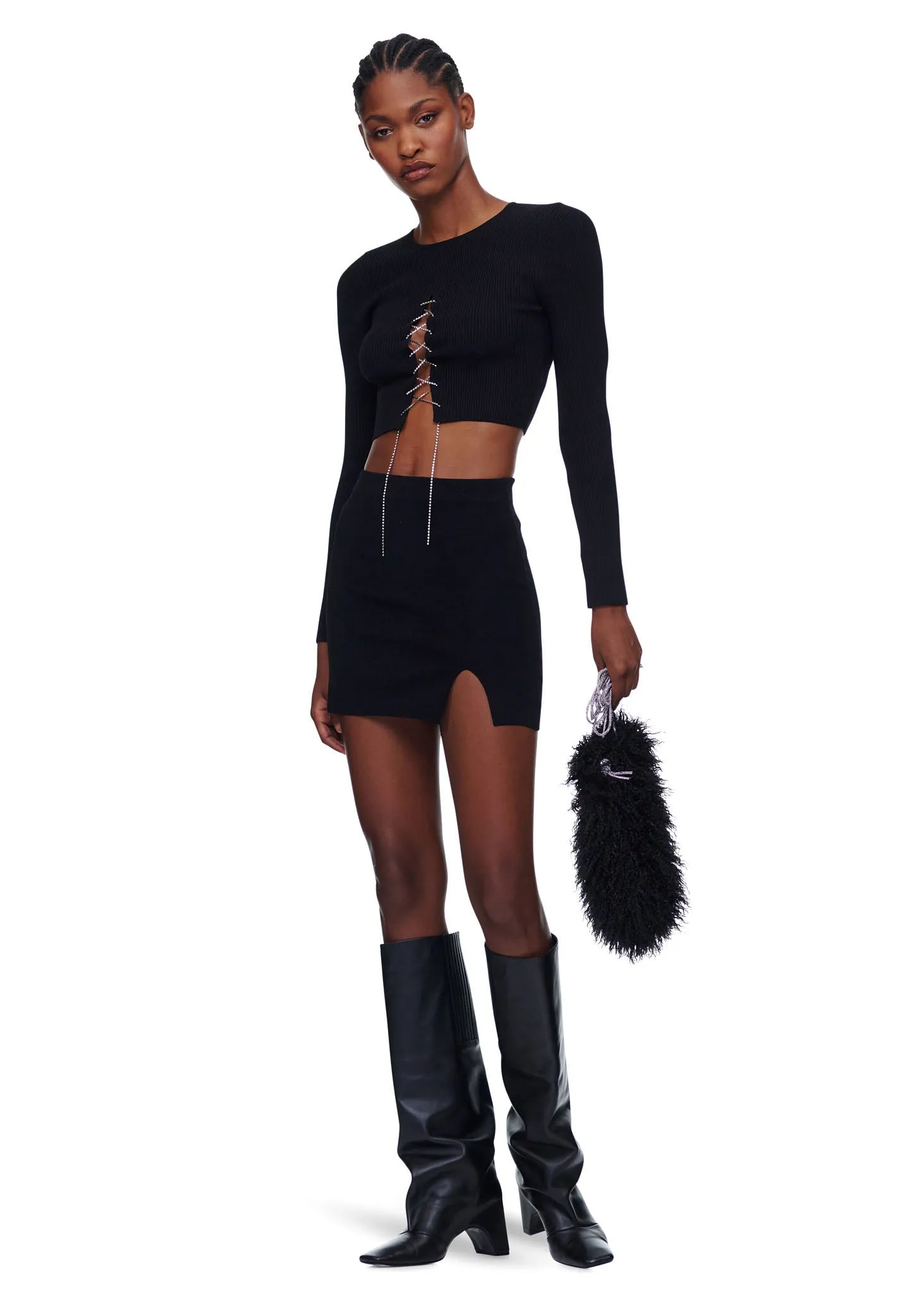 ASTR Raven Skirt