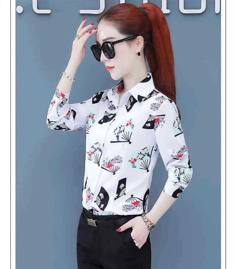 Autumn Womens Button Up Shirt Cotton Tops and Blouses Casual Long Sleeve Ladies Shirts Pink/White Blusas Blusa Feminina Tops