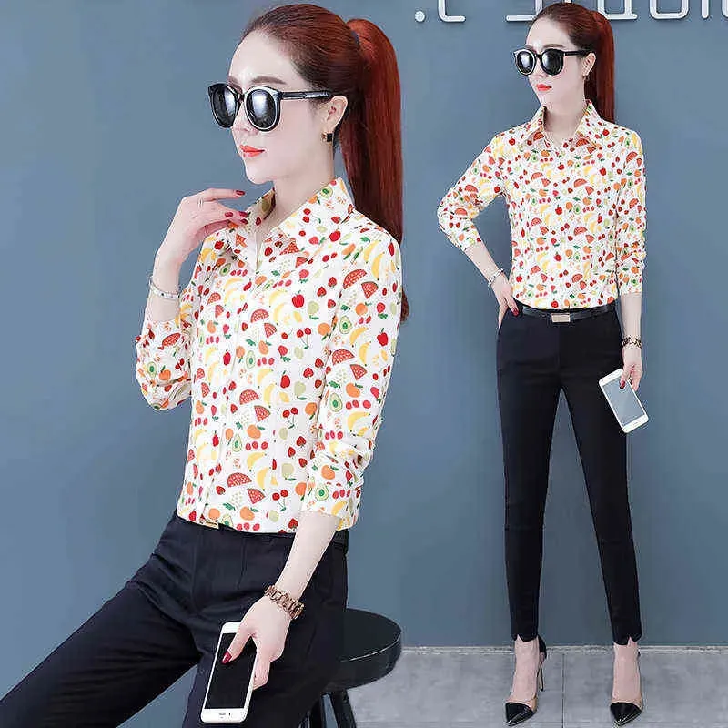 Autumn Womens Button Up Shirt Cotton Tops and Blouses Casual Long Sleeve Ladies Shirts Pink/White Blusas Blusa Feminina Tops
