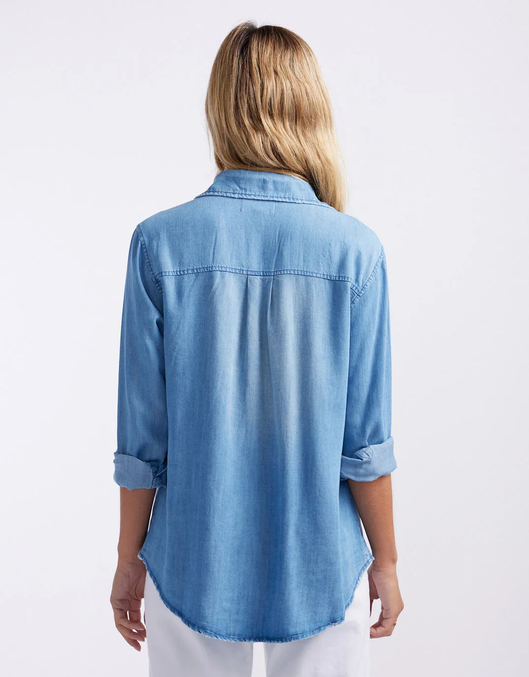 Ava Vintage Shirt - Denim