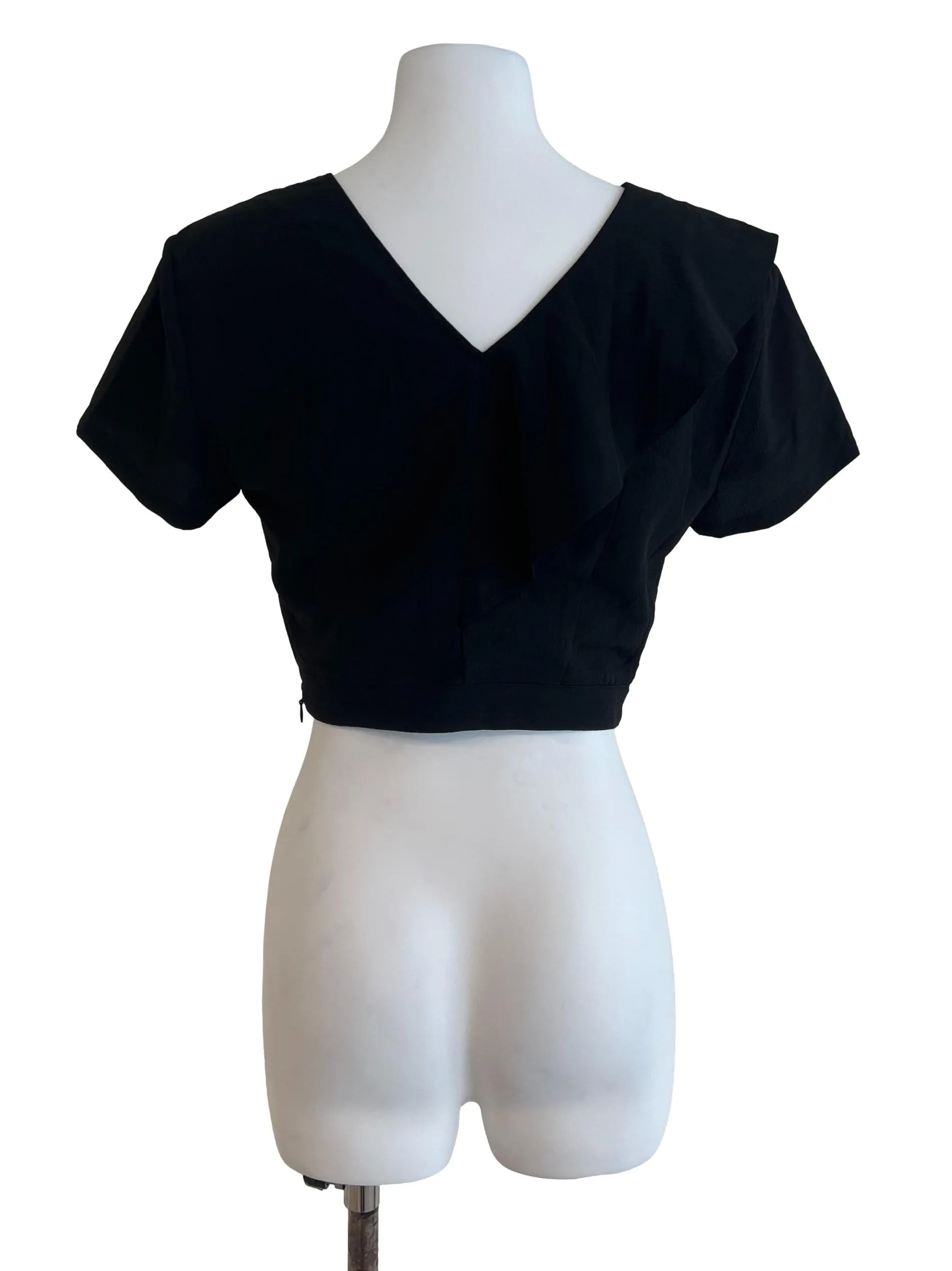 Black Cross Top
