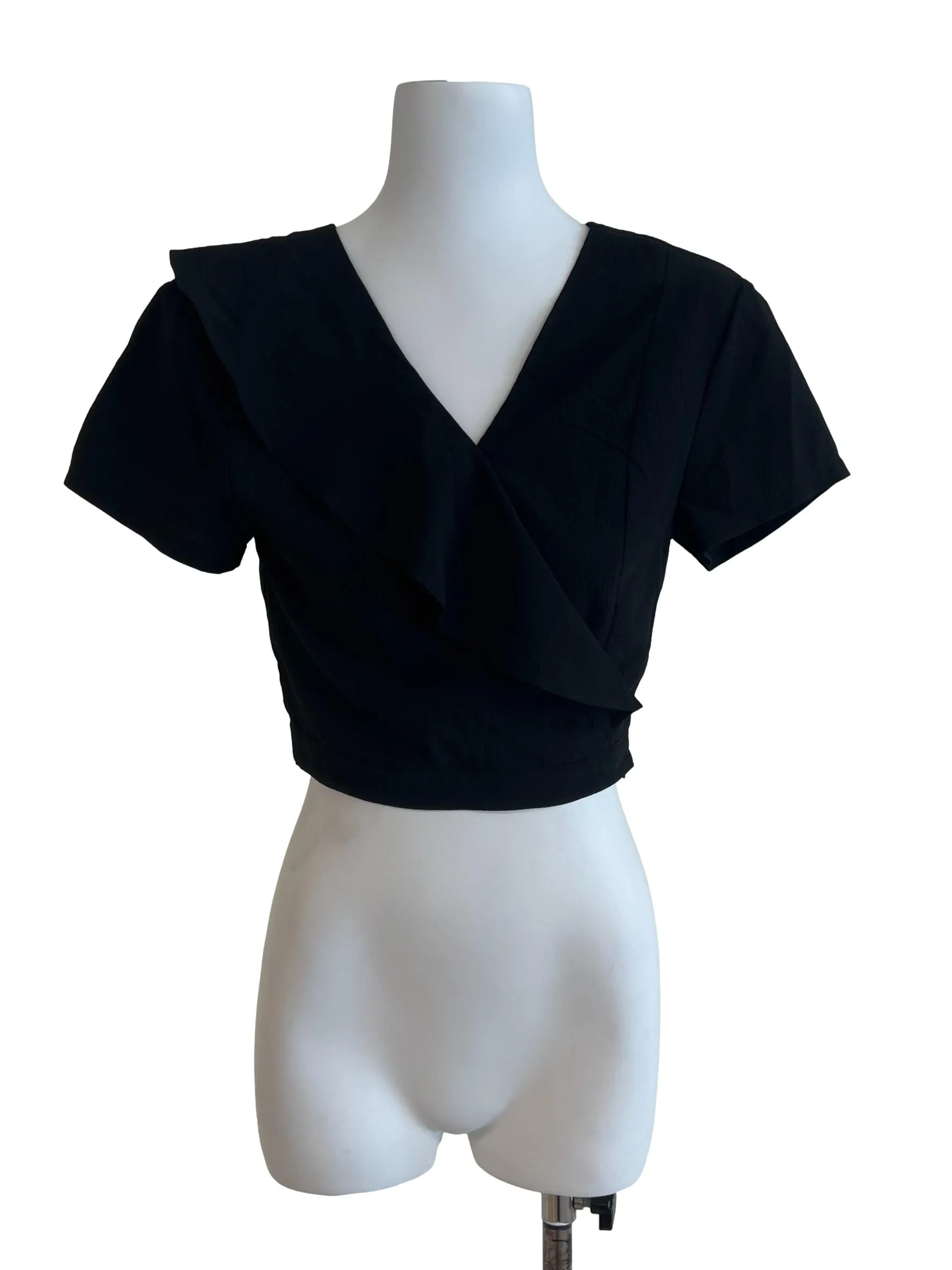 Black Cross Top