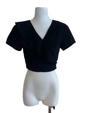 Black Cross Top