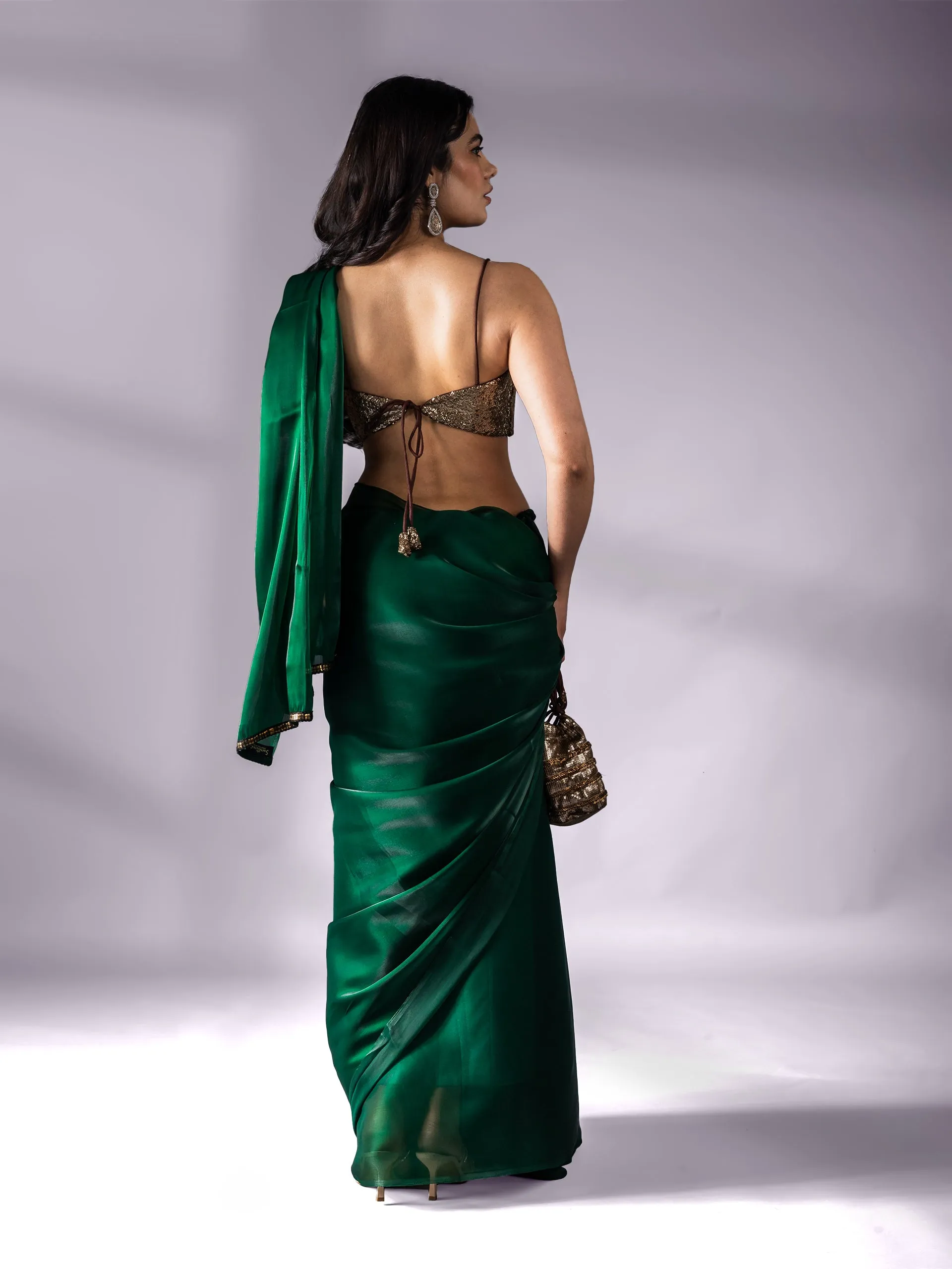 Blouse - Bronze Sequin