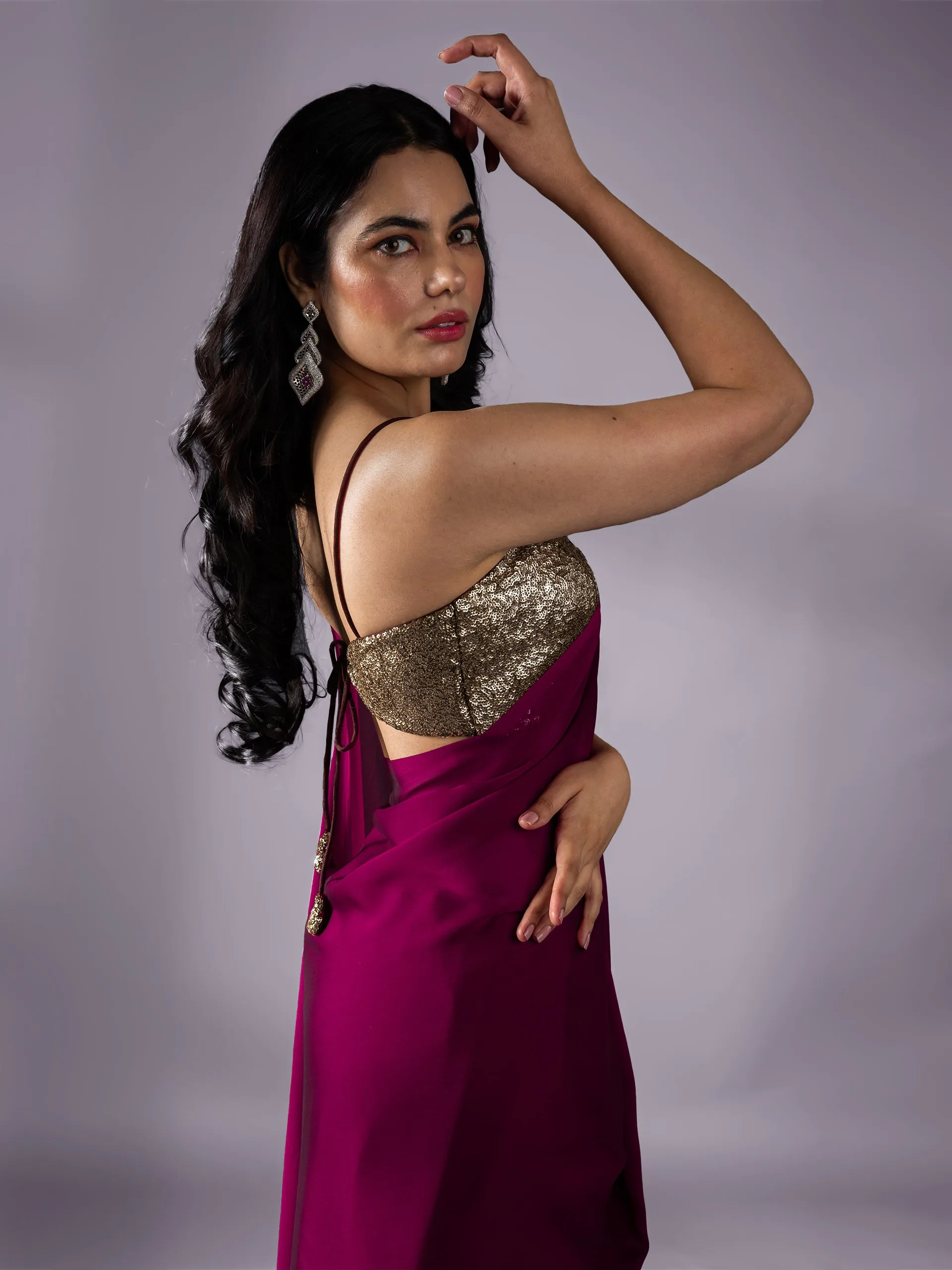 Blouse - Bronze Sequin