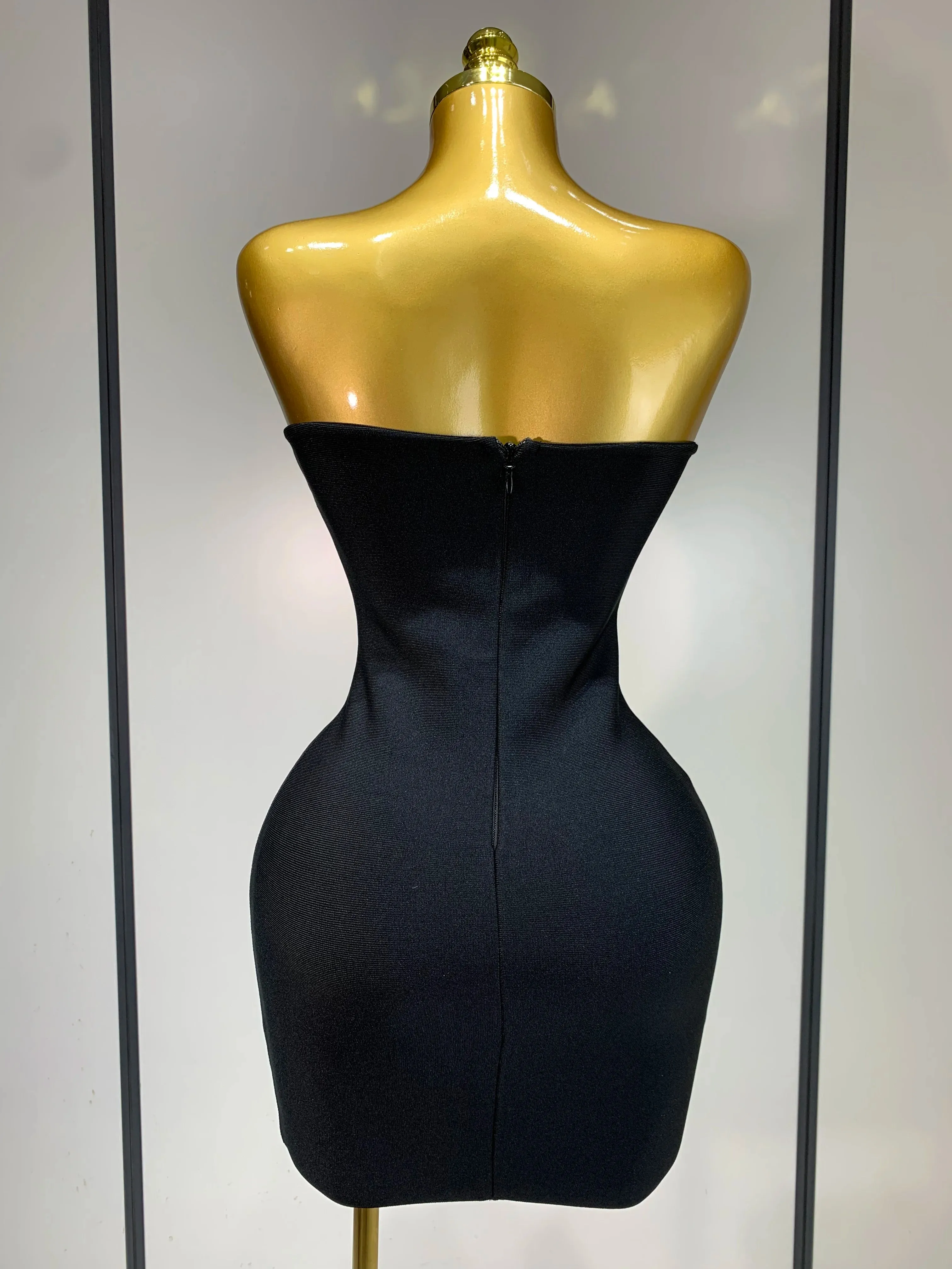 Bodycon Strapless Mini Dress