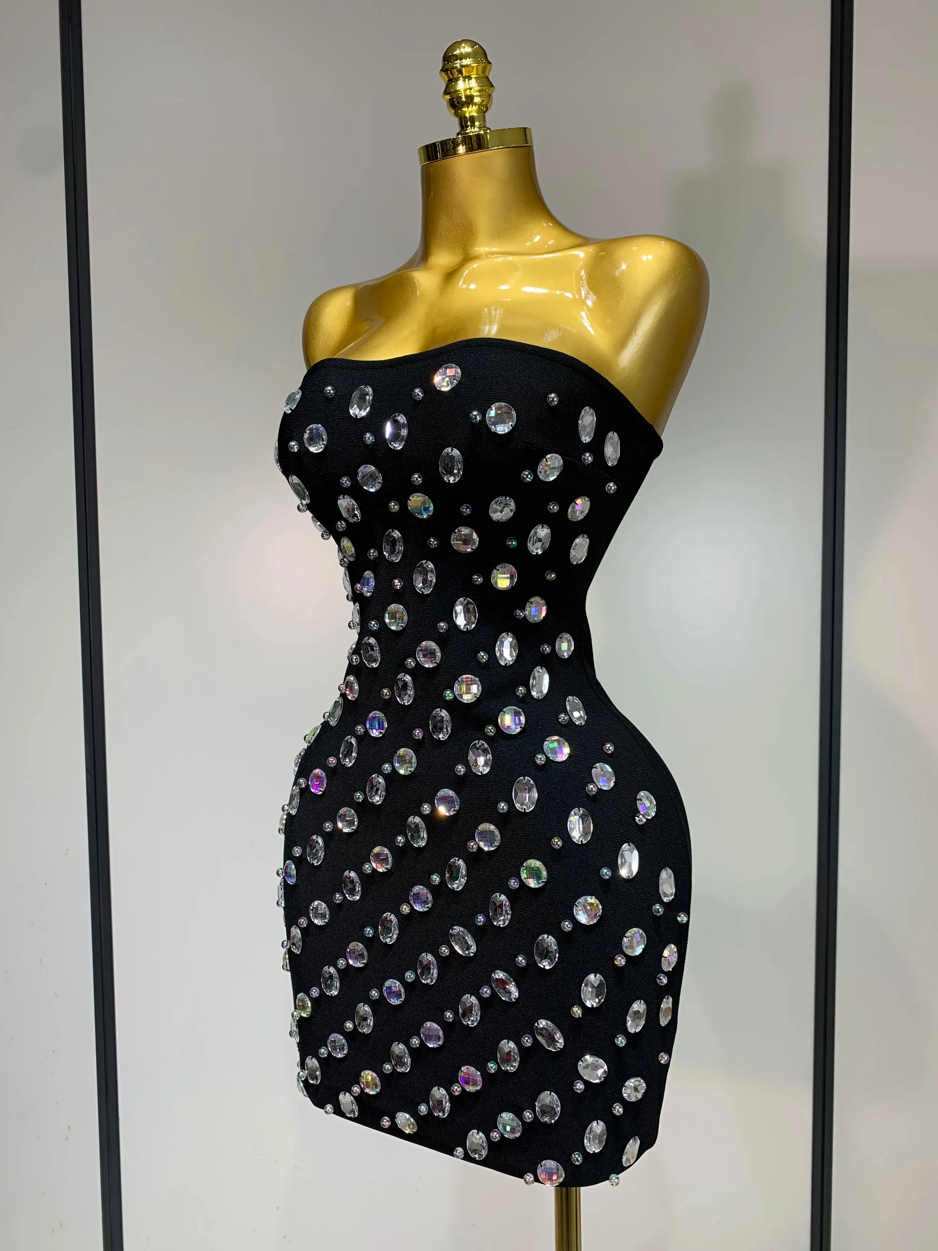 Bodycon Strapless Mini Dress