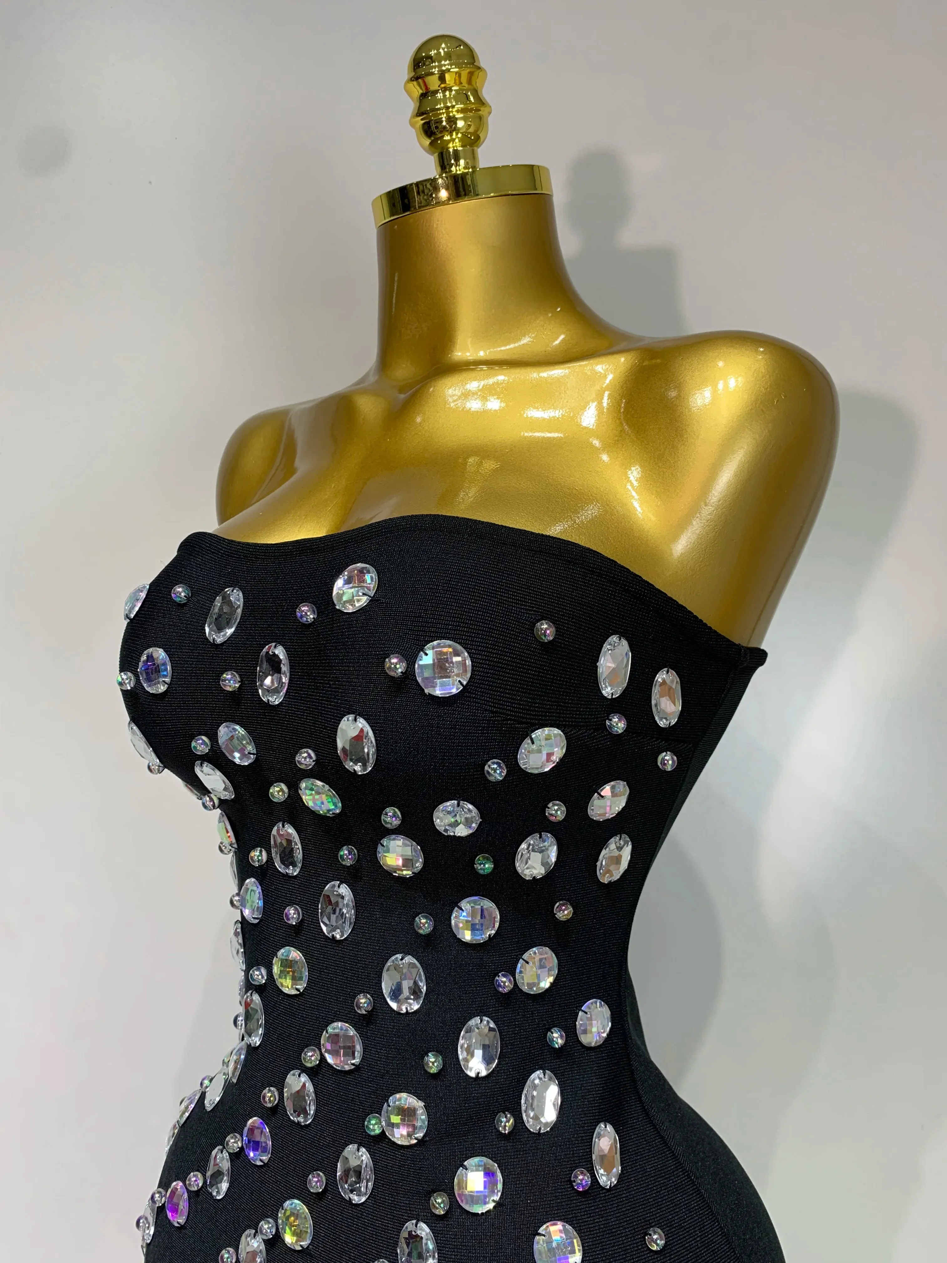 Bodycon Strapless Mini Dress