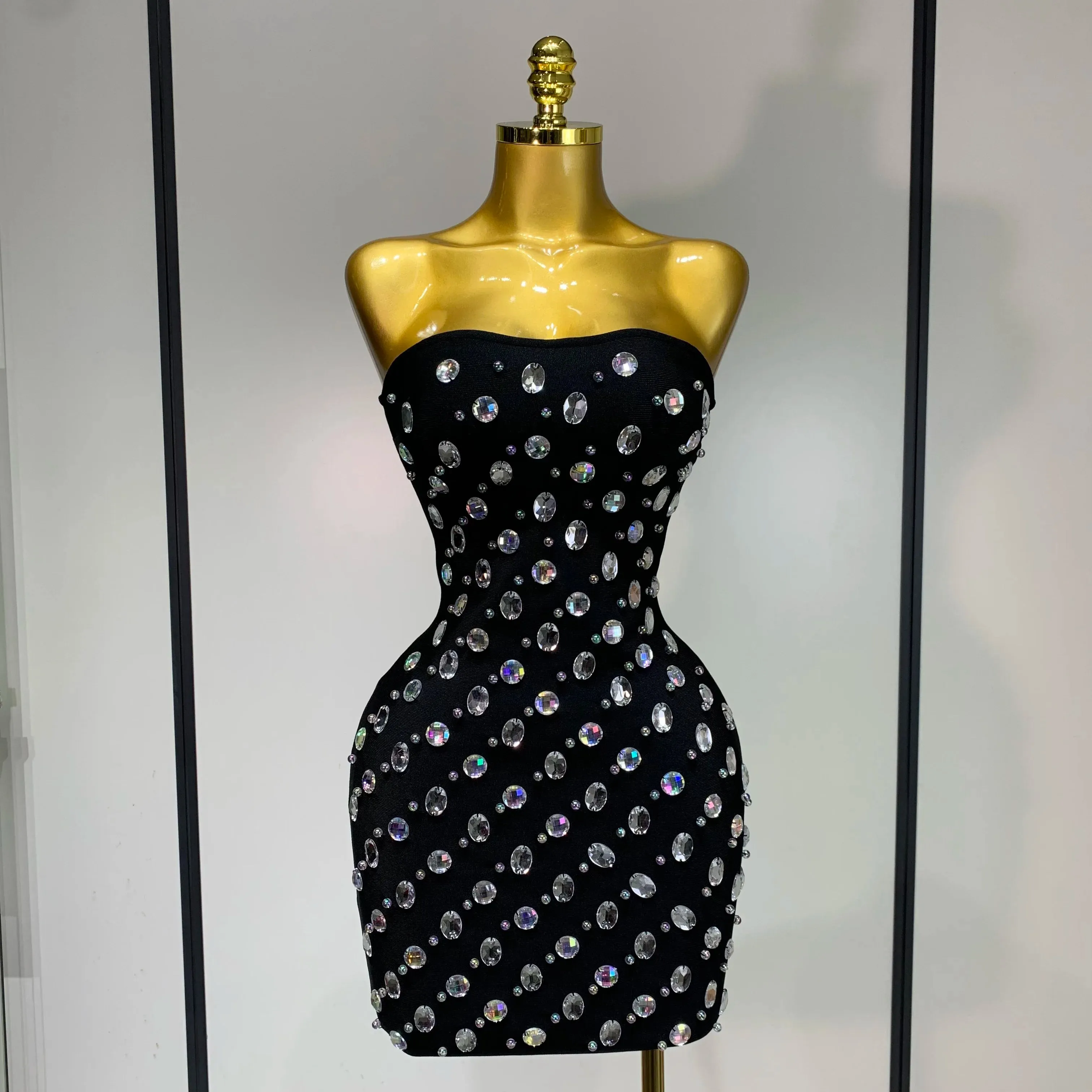 Bodycon Strapless Mini Dress