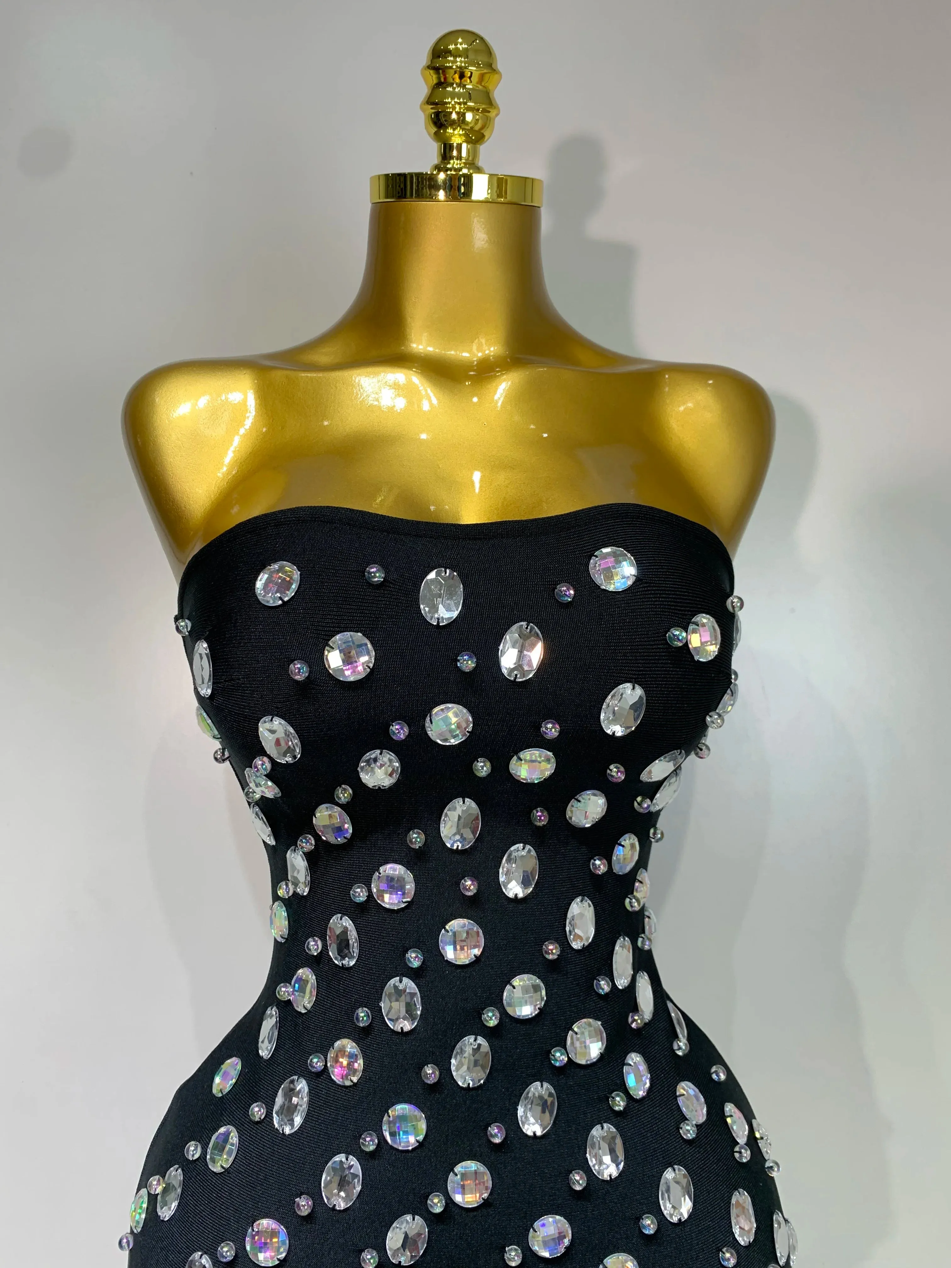 Bodycon Strapless Mini Dress