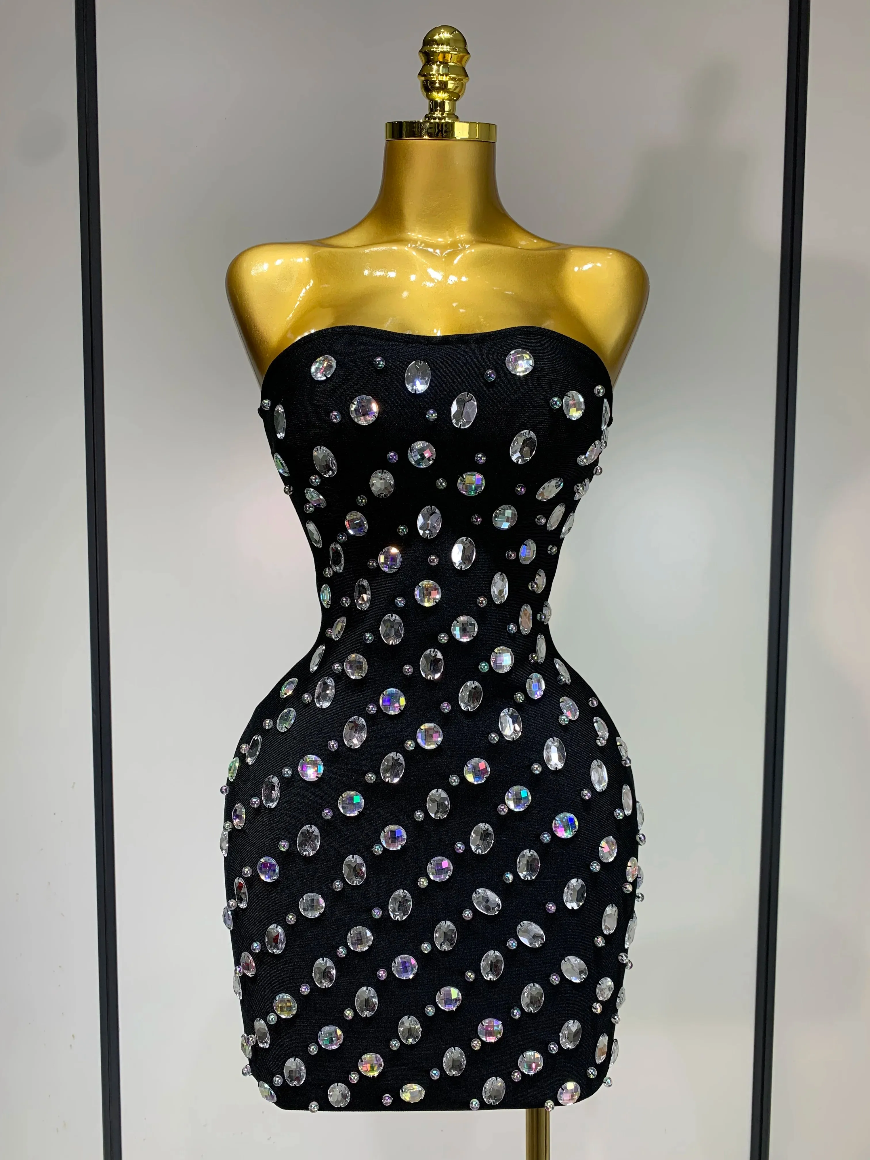 Bodycon Strapless Mini Dress