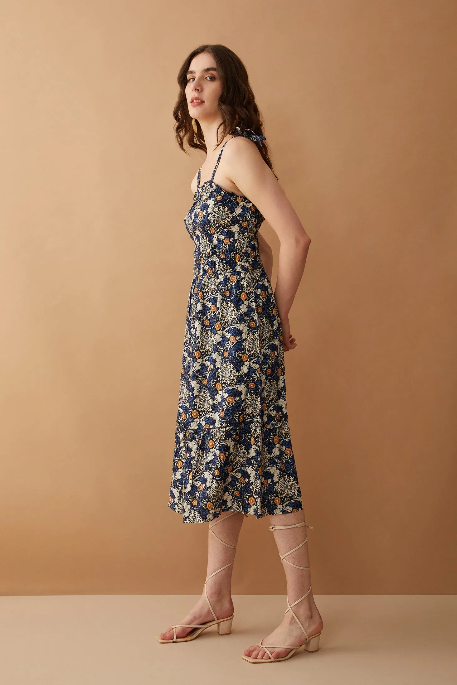 Bohera Abbie Drop Tier Waist Dress