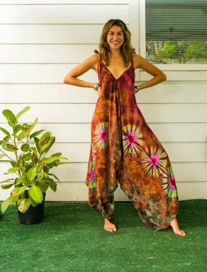 Brown Spirit Pocket Jumpsuit