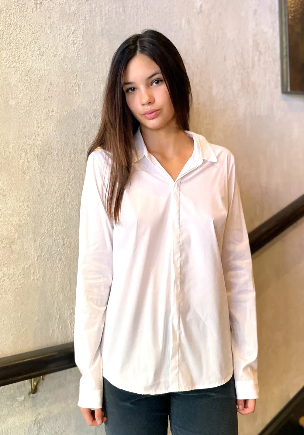 Button Down Shirt - White