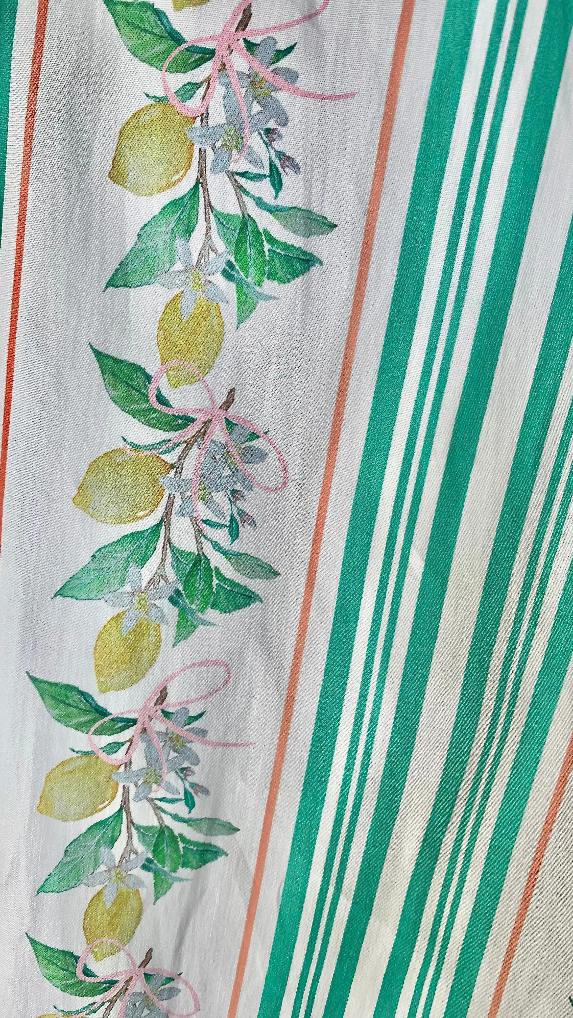 BWD Puff Tunic Top | Capri Lemon Stripe