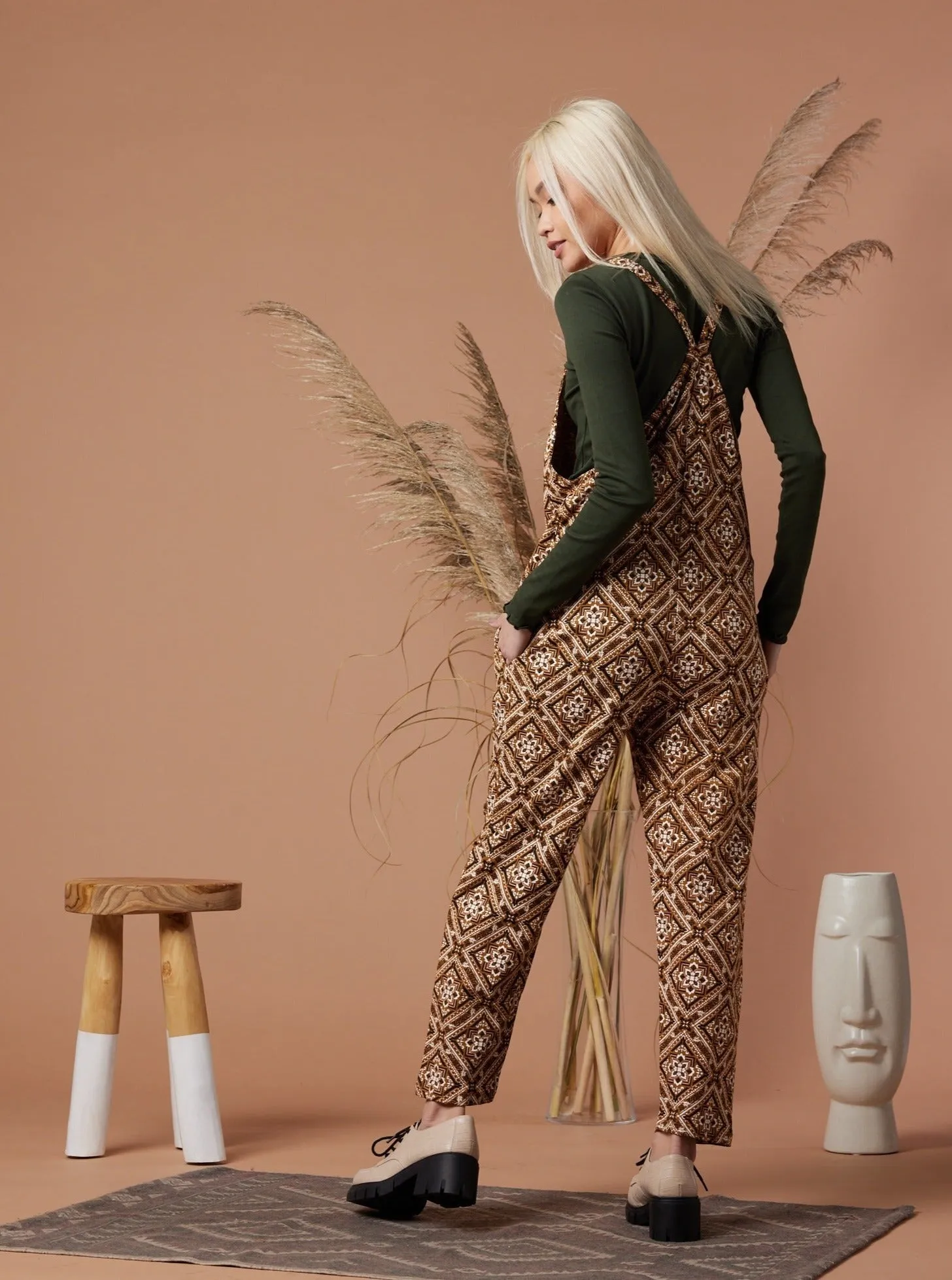Cadence Overall - Cider Boho