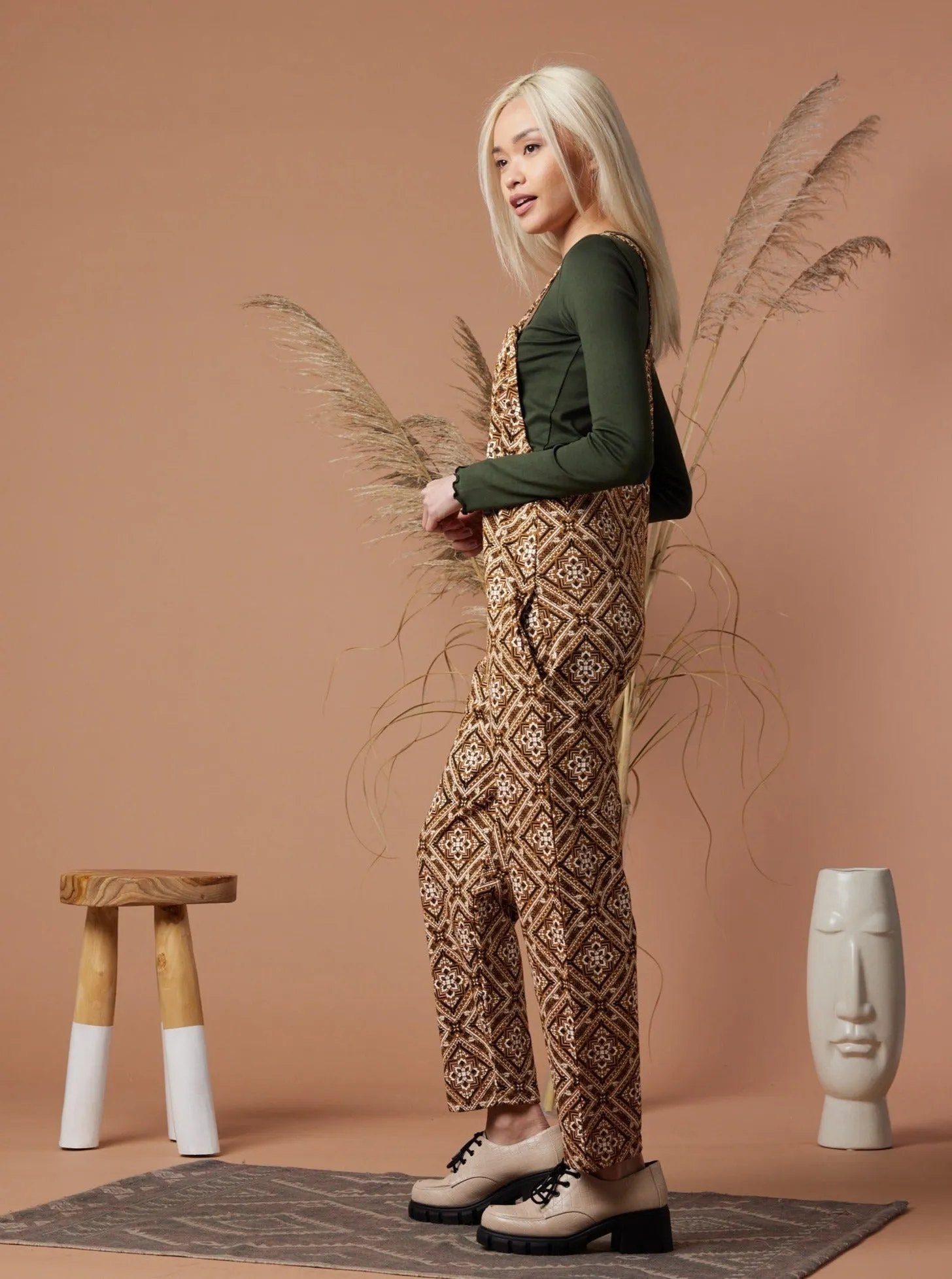 Cadence Overall - Cider Boho