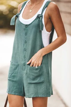 Chicindress Cotton Pocket Jumpsuit(3 Colors)