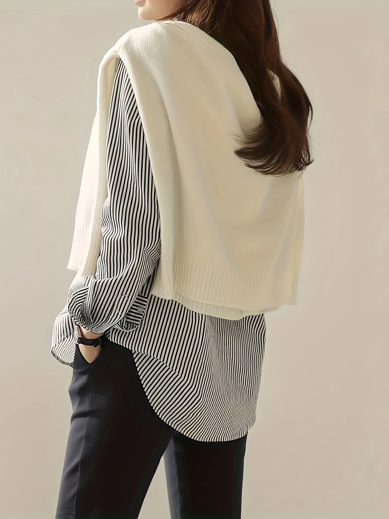 Emma ™  | Classic Striped Button Shirt
