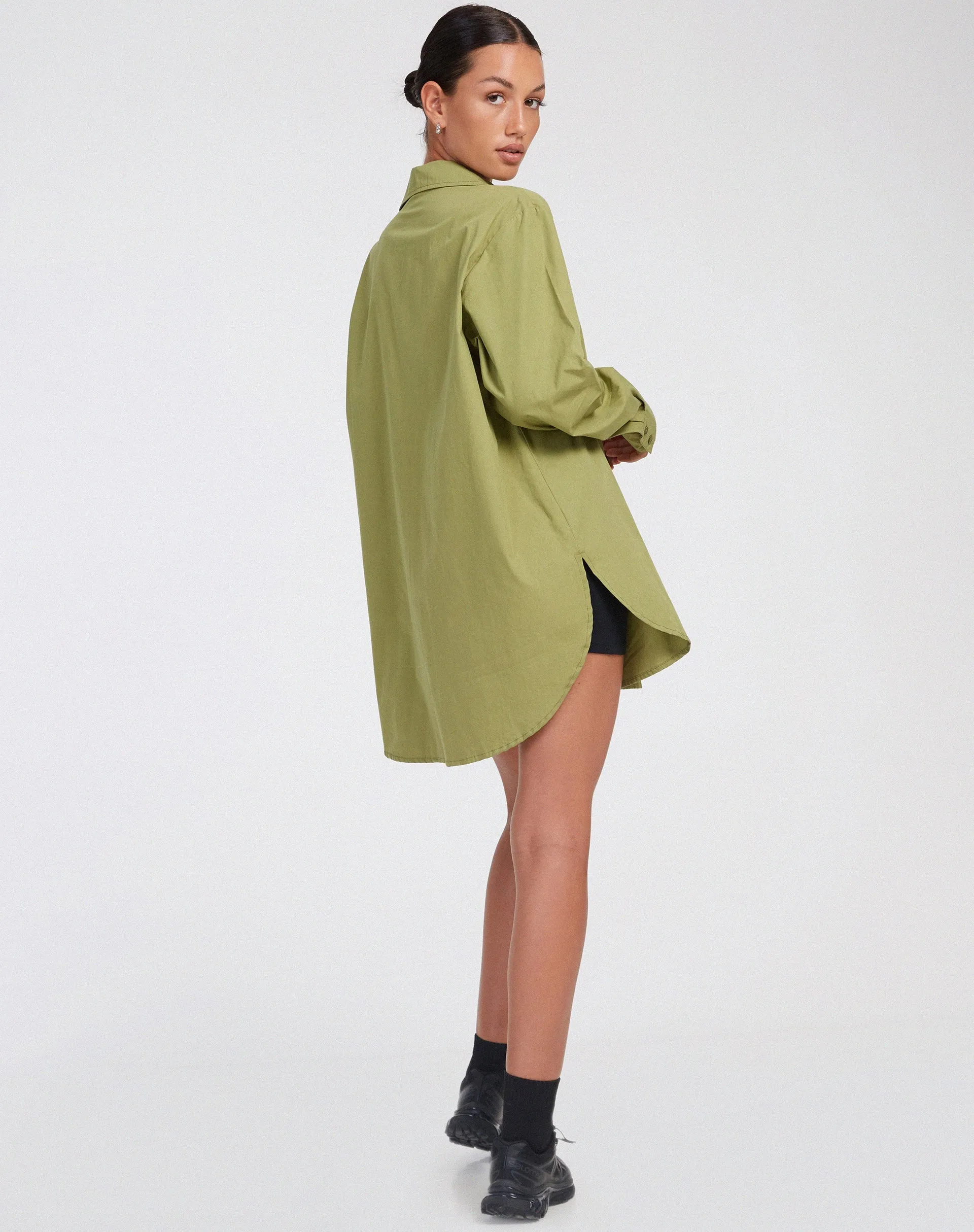 Gane Shirt in Seafoam Green
