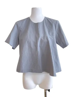 Grey Textured Wide Top