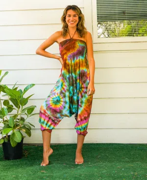 H5590- Hand Dyed Harem Jumpsuit