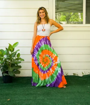 Harvest Swirl Maxi Skirt