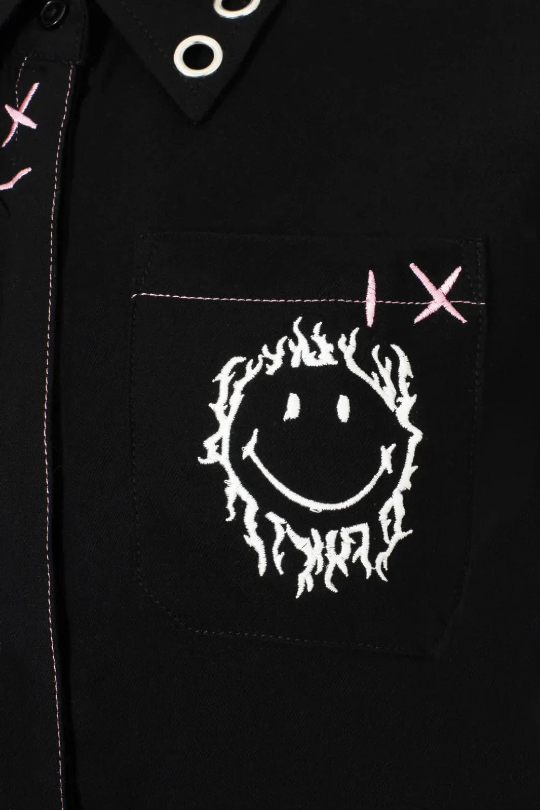 Hell Bunny X Smiley® Dylan Shirt