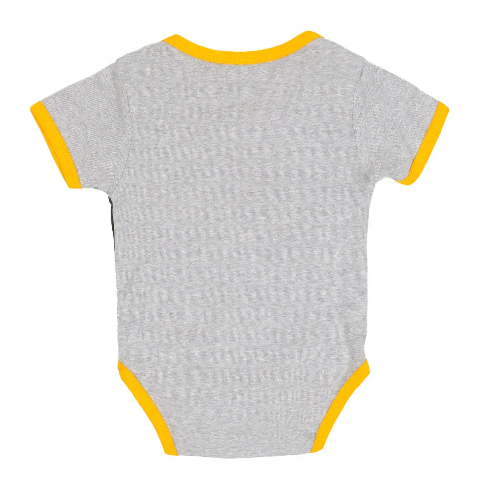 Infant Boys Knitted Romper  - GREY | Bachaa Party Baby Clothes Rompers