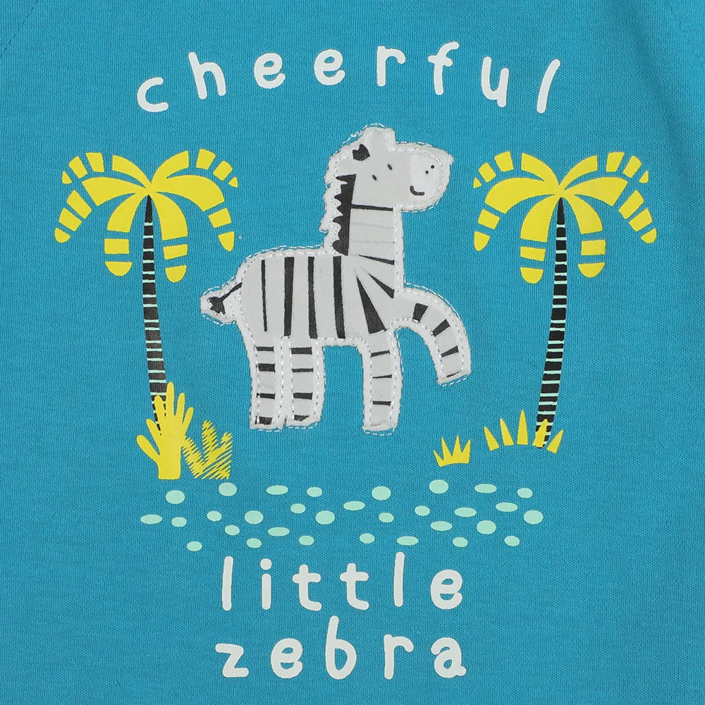 Infant Boys Knitted Romper Little Zebra - Barrier Re | Bachaa Party Baby Clothes Rompers