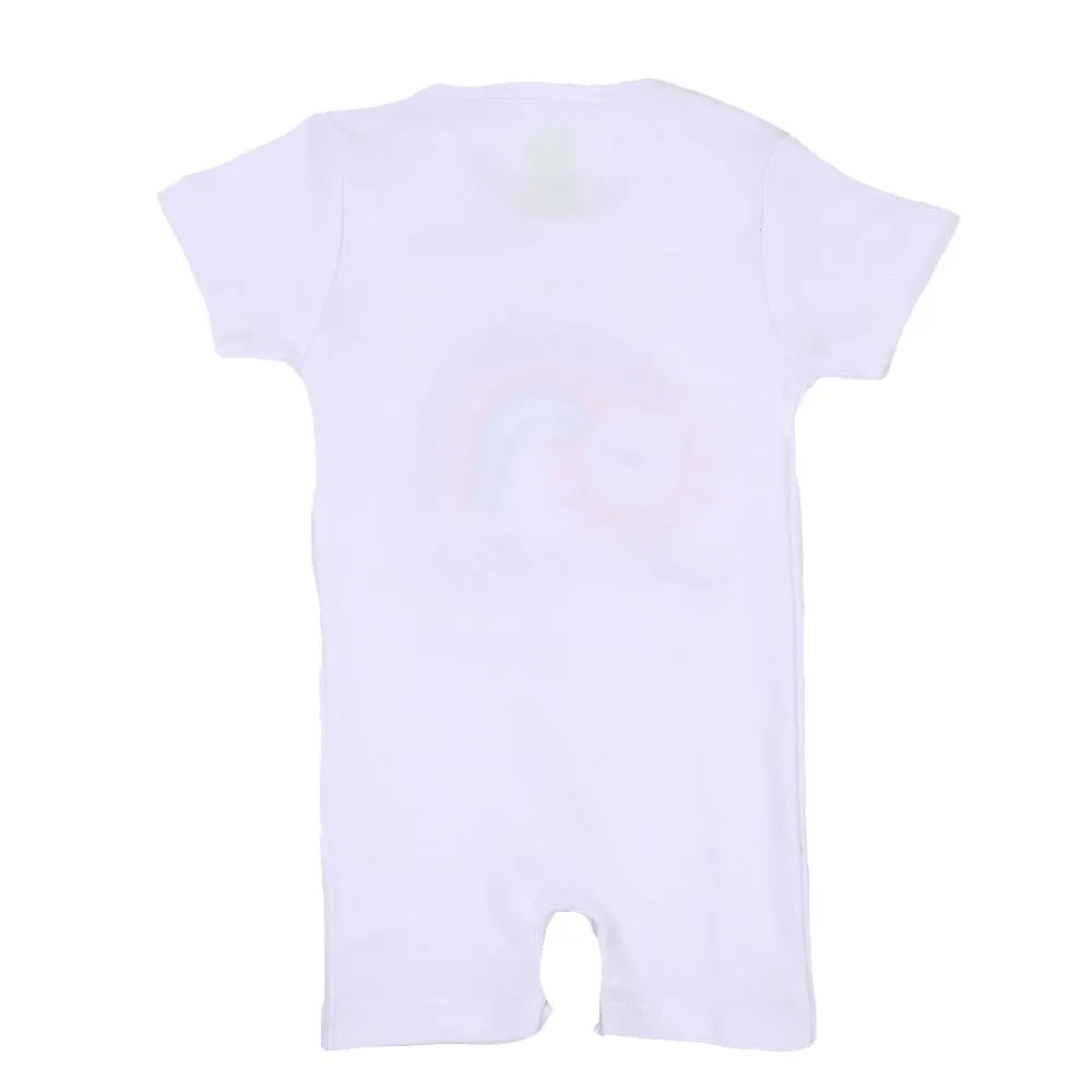Infant Boys Knitted Rompers Elephants - White | Bachaa Party Baby Clothes Rompers