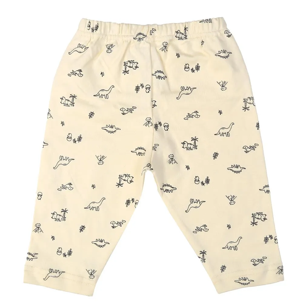 Infant Boys Set 4Pc Dino - A.White | Bachaa Party Baby Clothes Rompers