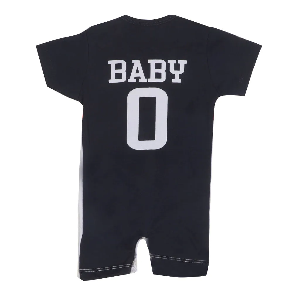 Infant Romper GOALIE - N.Blue | Bachaa Party Baby Clothes Rompers