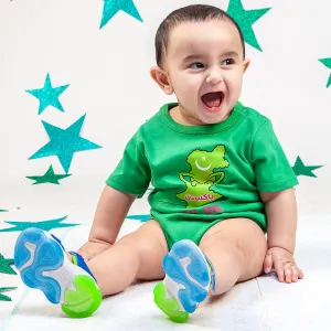 Infants Boys Basic Romper Dil Dil Pakistan - Fern Green | Bachaa Party Baby Clothes Rompers