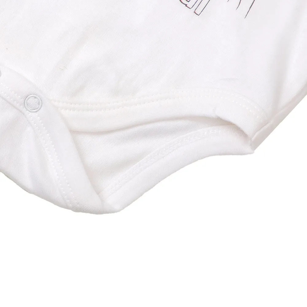 Infants Boys Basic Romper Jashn e Azadi - White | Bachaa Party Baby Clothes Rompers
