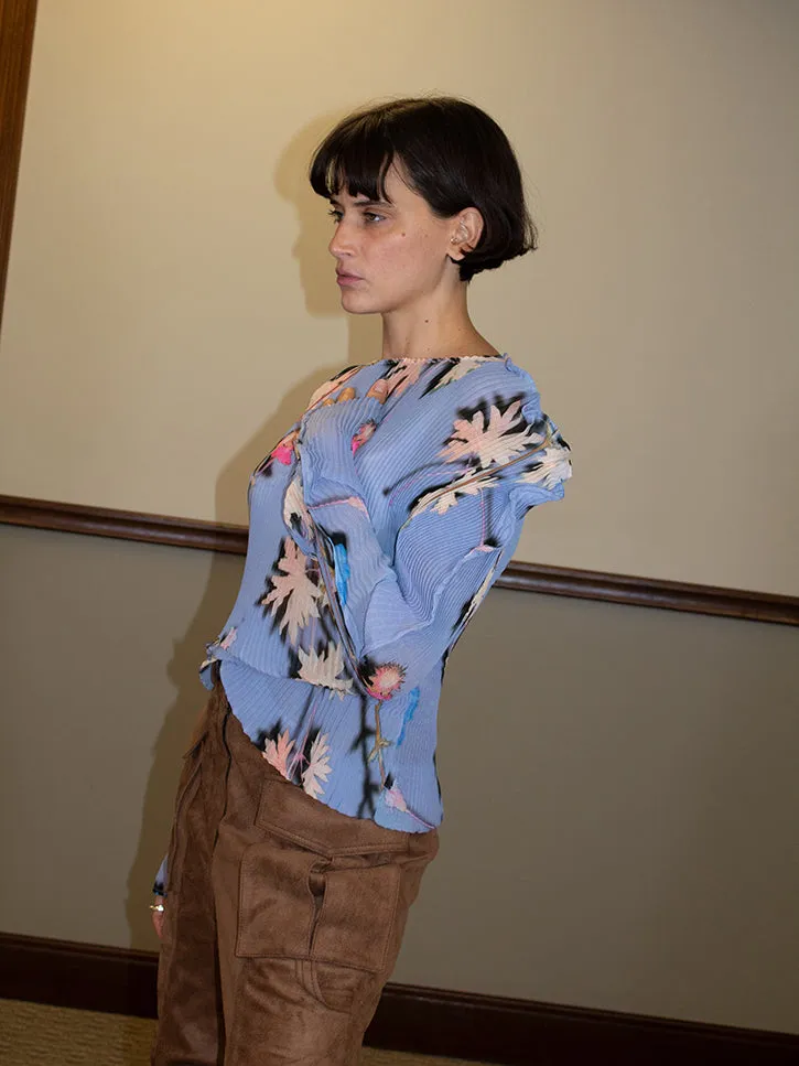 Julia Heuer Linn Top, Muriel print