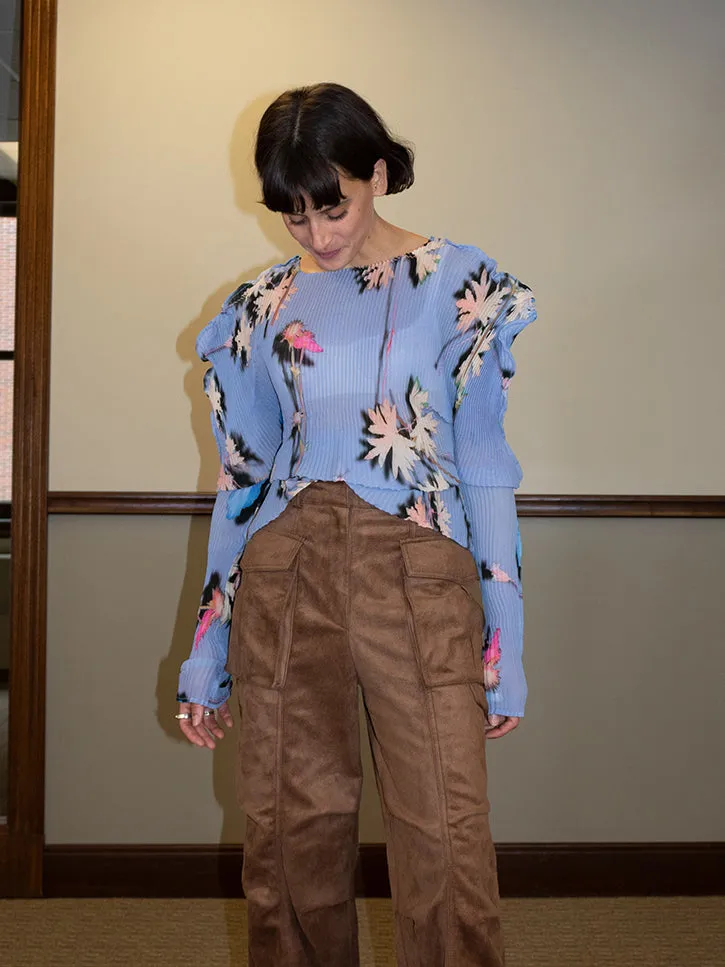 Julia Heuer Linn Top, Muriel print