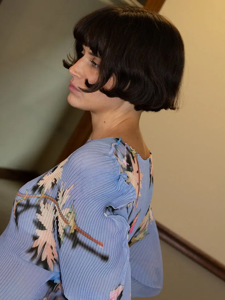 Julia Heuer Linn Top, Muriel print