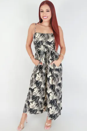 JUMP TO CONCLUSIONS JUMPSUIT