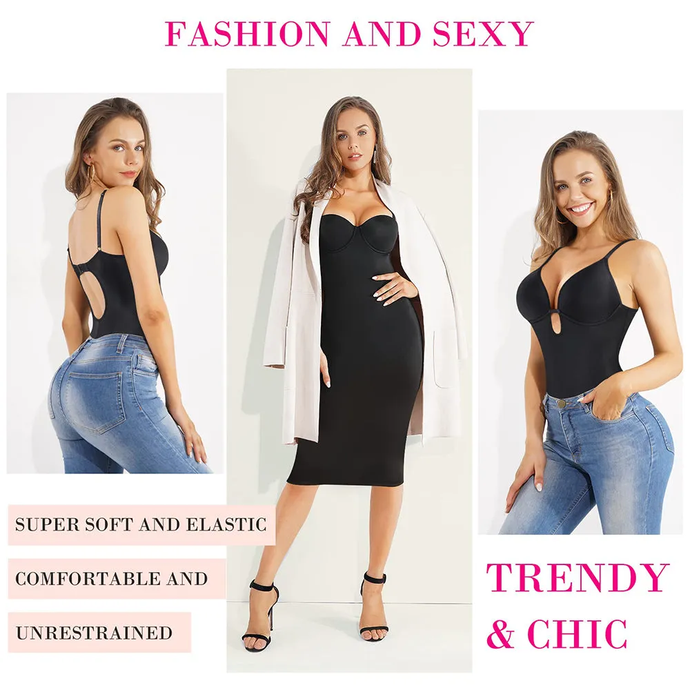 Junlan Women 2 in 1 Tummy Control Body Shaper