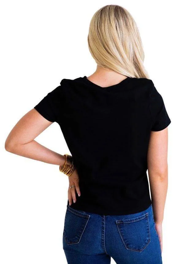 Karlie Classic Short Sleeve Shirt | Black