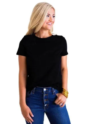 Karlie Classic Short Sleeve Shirt | Black