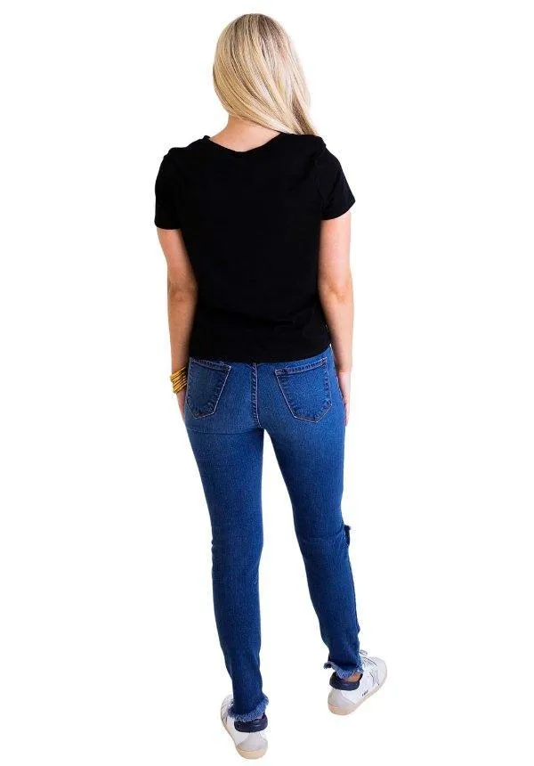 Karlie Classic Short Sleeve Shirt | Black